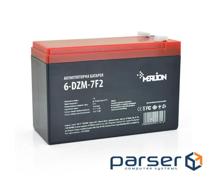 Акумуляторна батарея Merlion 12V 7AH (6-DZM-7) AGM