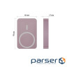 Батарея універсальна EMOS 10000mAh WI1046, 20W, Wireless, salmon (B0551S)