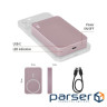 Батарея універсальна EMOS 10000mAh WI1046, 20W, Wireless, salmon (B0551S)