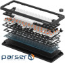Бездротова механічна клавіатура GamePro Asgard Valhalla (MK210B Pro) 65% QLAB orange switches