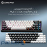 Бездротова механічна клавіатура GamePro Asgard Valhalla (MK210B Pro) 65% QLAB orange switches