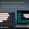 Бездротова механічна клавіатура GamePro Asgard Valhalla (MK210B Pro) 65% QLAB orange switches