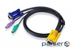 ATEN KVM Cable 2L-5206P 6m Кабель KVM 6m SPHD-15 m