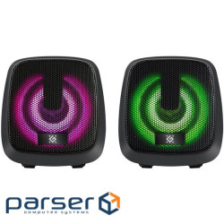 Акустична система Defender J2 LED USB Black (65962)