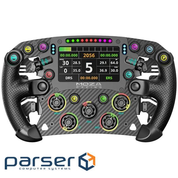 Кермо MOZA Racing FSR V2 Formula for PC, 28cм., 10кн., RGB (RS068)