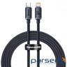 Кабель BASEUS Crystal Shine Series Fast Charging Data Cable Type-C to iP 20W 2м Sky Blu (CAJY001403)