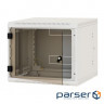19 "настінний шафа, двосекційний 6U, (370x600x295мм) (RBA-06-AD2-CAX-A1)