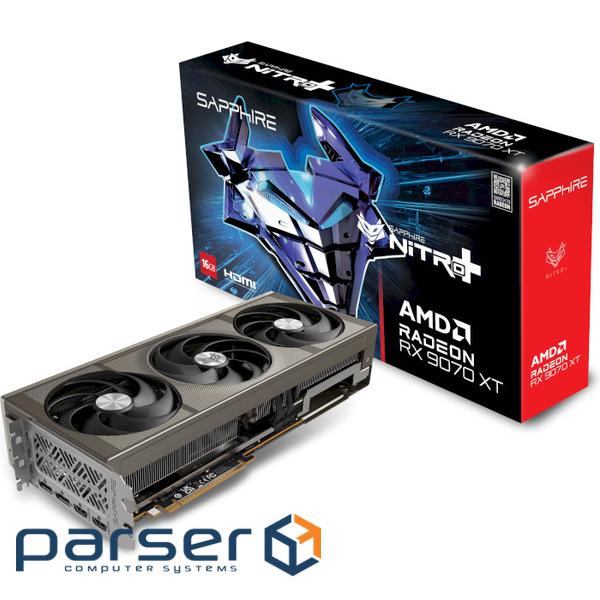 Відеокарта SAPPHIRE Nitro+ Radeon RX 9070 XT 16GB GDDR6 (11348-01-20G)