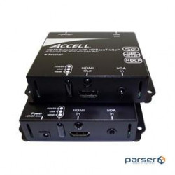 Accell Accessory E090C-004B UltraCat with HDBaseT Lite HDMI Cat-5e High Speed Extenders Retail