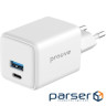 МЗП Proove Pocket GaN 30W (Type-C + USB) white (WCPG30110002)