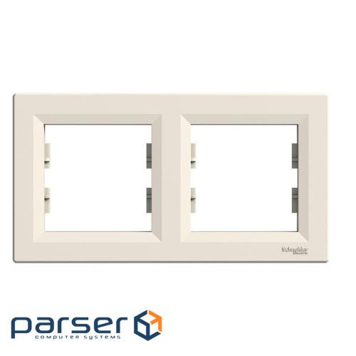 РАМКА ДВОМІСЦЕВА ГОРИЗОНТАЛЬНА Schneider Electric Asfora EPH5800223