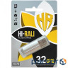Флеш-накопичувач Hi-Rali 32 GB Corsair series Silver (HI-32GBCORSL)