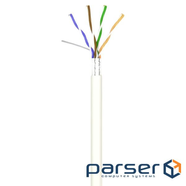 Кабель витая пара OK-Net КПВЭ-ВП (200) FTP, CAT5е, 4х2х0.51, бухта 100м (49352) (ОК49352)