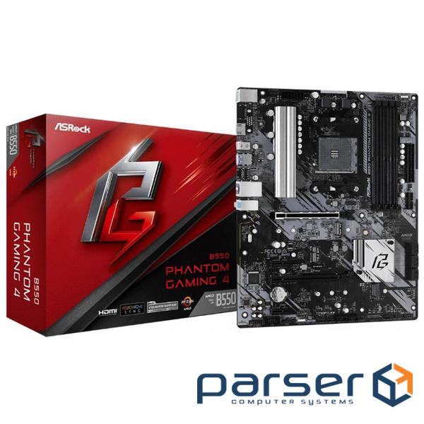 Материнська плата ASROCK B550 Phantom Gaming 4