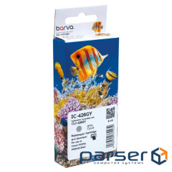 Картридж Barva Canon CLI-426GY (4560B001) 1520 ст, gray (IC-426GY)