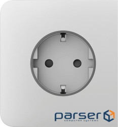 Бічна панель для вбудованої розетки Ajax SideCover for Outlet Basic, білий (000046692) (000046692)