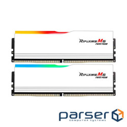 Модуль пам'яті G.SKILL Ripjaws M5 Neo RGB Matte White DDR5 6000MHz 64GB (F5-6000J3636F32GX2-RM5NRW)