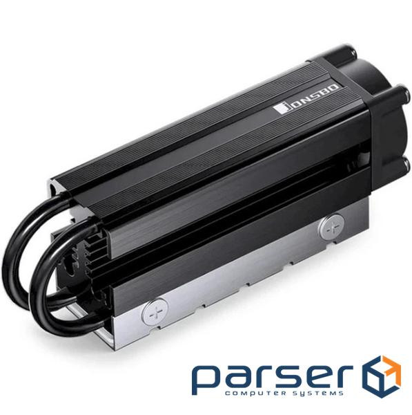 Радіатор для M.2 SSD JONSBO M.2-7 Black