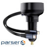 Автомобільне ЗУ Baseus Enjoyment Pro U + Retractable Cable Type-C 60W black (C00057800111-00)
