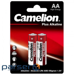 Батарейка Camelion AA LR6 Plus Alkaline * 2 (LR6-BP2)