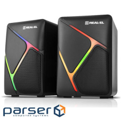 Акустична система REAL-EL S-75 Black (EL121100015)