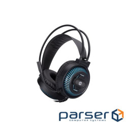 Навушники HP DHE-8001U LED USB Black