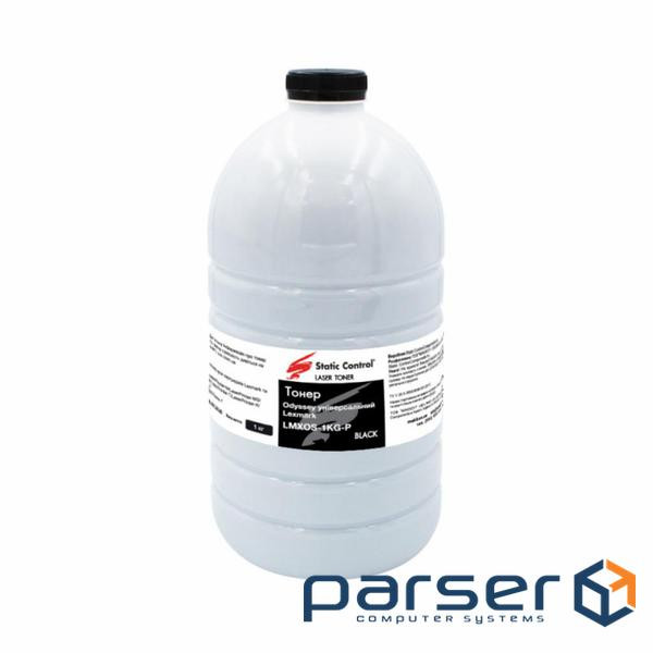 Toner Lexmark Universal, Odyssey, 1кг, фасовка Static Control (LMXOS-1KG-P)