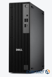 Комп'ютер персональний Dell Pro Slim, Intel U5-235, 16GB, F512GB, UMA, кл+м, Wi (BTO107 QCS1250)
