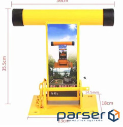 Блокатор паркувального місця механічний Stop parking 06 (підйом опуск важеля в ручну, без (YT40292)