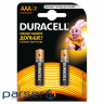 Батарейка Duracell AAA лужні 2 шт. в упаковці (5000394058170 / 81484984)