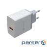Зарядний пристрій Patron USB QC3.0 2.4A white (PN-QC3-220V-W)