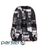 Рюкзак для ноутбука Bagland 17" Stylish XL 35L+print, whtite-black 1343 00558694 (1120220805)
