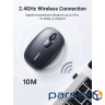 Мишка UGREEN 2.4GHz MU105, бездротова, 4000dpi., 3кн., Світло-синя (90671) (90671)