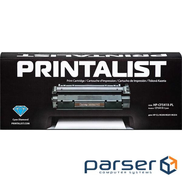 Картридж Printalist HP CLJ M280/M281/M254/ CF541X Cyan (HP-CF541X-PL)