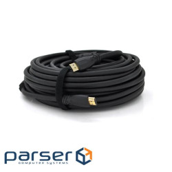 Кабель Ritar PL-HD347 HDMI-HDMI 19+1, Ultra HD 4Kx2K, 2160P, 20.0m (YT-HDMI(M)/(M)V2.0-20.0m Black)