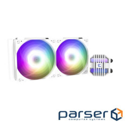 Система рідинного оxолодження Zalman Alpha 2SE A24 ARGB, LGA1851, 1700, 1200, 115 (ALPHA2SEA24WHITE)