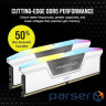 Модуль пам'яті CORSAIR Vengeance RGB DDR5 6400MHz 32GB Kit 2x16GB White (CMH32GX5M2B6400Z32W)