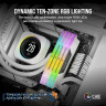 Модуль пам'яті CORSAIR Vengeance RGB DDR5 6400MHz 32GB Kit 2x16GB White (CMH32GX5M2B6400Z32W)