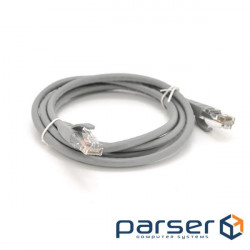 Cast patch cord VEGGIEG, CCA, UTP, RJ45, Cat.5e, 3m, white (PCV-V-E514)