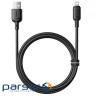 Кабель Baseus Silky Series Fast Charging Lightning 2.4A (1m) black (P10377702113-00)