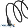 Кабель Baseus Silky Series Fast Charging Lightning 2.4A (1m) black (P10377702113-00)