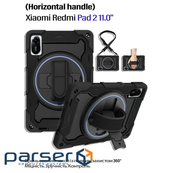 Чохол до планшета BeCover Horizontal handle Xiaomi Redmi Pad 2 11.0" Black (714566)