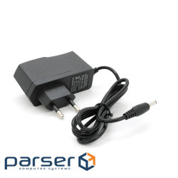 Імпульсний адаптер живлення 12В 1А (12Вт) штекер 3.5 / 1.35 довжина 1,2м, Q50, Black (GA-1201035C) , Q50, Black (GA-1201035C)