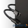 Кабель Baseus Tungsten Gold Fast Charging Type-C to Type-C 100W (1m) gold (P10319800G21-00)