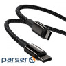Кабель Baseus Tungsten Gold Fast Charging Type-C to Type-C 100W (1m) gold (P10319800G21-00)
