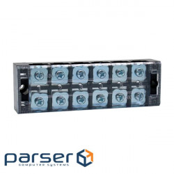 Terminal block 6-bit TB-4506 45A / 600V, wire cross-section 0.5-4.0mm2, 20 pieces in a package, price per piece 