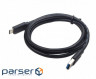 Дата кабель USB 3.0 AM to Type-C 3.0m Cablexpert (CCP-USB3-AMCM-10)