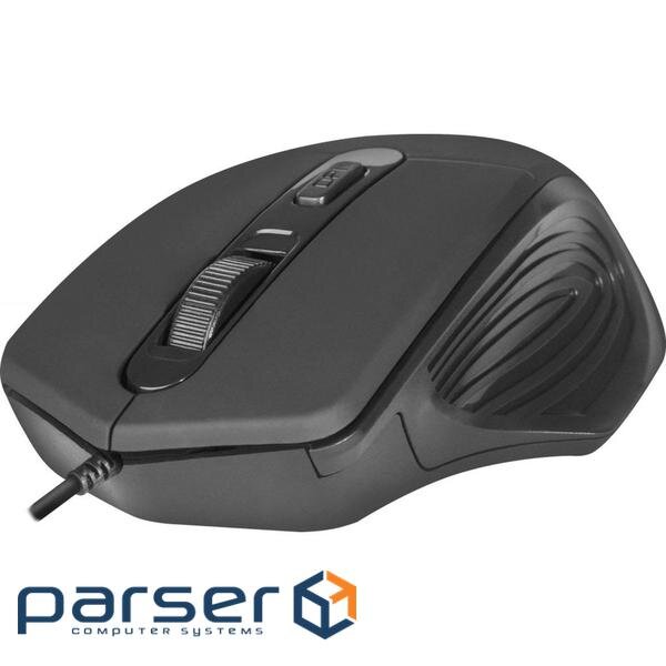 Миша Defender Datum MB-347 Black (52347)