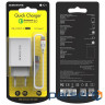 Зарядний пристрій BOROFONE BA21A Long journey single port QC3.0 charger set (Type-C) White (BA21ACW)
