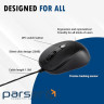 Миша ASUS MU101C Blue Ray Black (90XB05RN-BMU000)